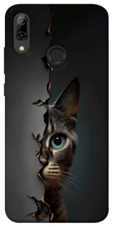 Чехол на Huawei P Smart (2019) Кот-подглядыватель v2 фото 1 из 1