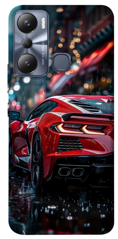 Чехол на Infinix Hot 20i Red sports car фото 1 из 1