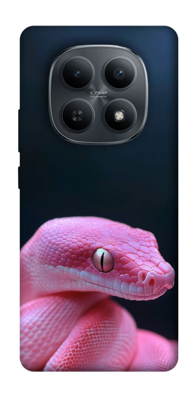 Чехол на Xiaomi Redmi Note 15 4G/5G (EU) Розовая Змея фото 1 из 1