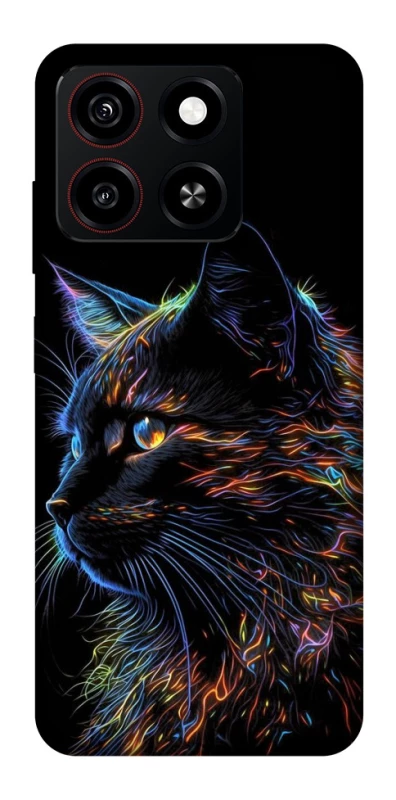 Чехол на ZTE Blade A35 4G Черный кот фото 1 из 1