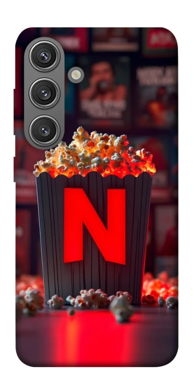 Чохол на Samsung Galaxy S24 Netflix and popcorn фото 1 з 1