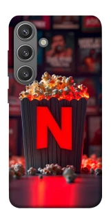 Чехол на Samsung Galaxy S24 Netflix and popcorn фото 1 из 1