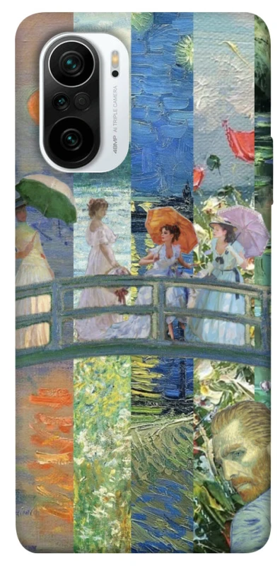 Чехол на Xiaomi Redmi K40 / K40 Pro / K40 Pro+ / Poco F3 Art collage ver.6 фото 1 из 1
