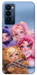 Чохол на TECNO Camon 18 SKULLPANDA × My Little Pony Ver.1 фото 1 з 1