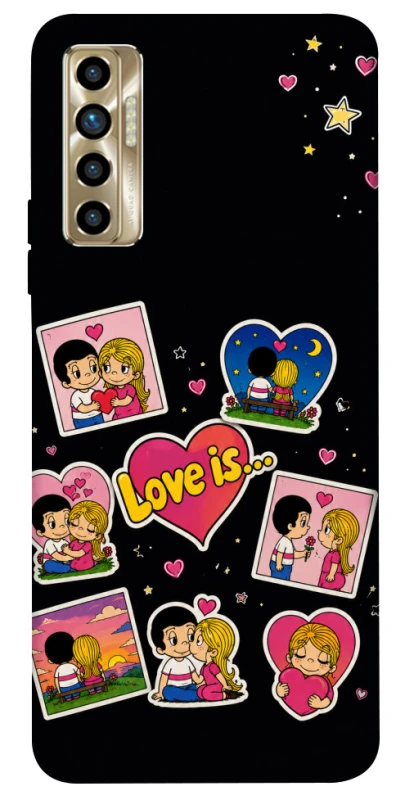 Чохол на TECNO Camon 17P Love is фото 1 з 1