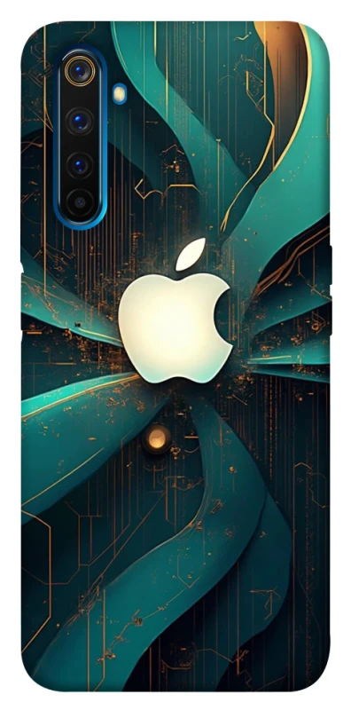 Чехол на Realme 6 Pro Apple logo ver.4 фото 1 из 1