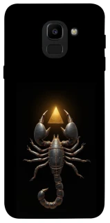 Чехол на Samsung J600F Galaxy J6 (2018) Scorpio with Golden Triangle фото 1 из 1