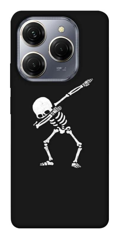 Чохол на TECNO Spark 20 Pro Halloween skeleton фото 1 з 1