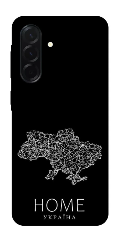 Чохол на Samsung Galaxy A37 5G Ukraine black map фото 1 з 1