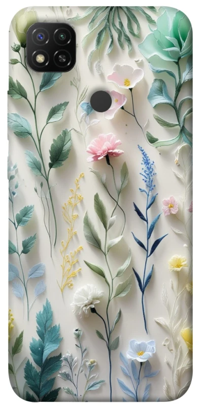 Чехол на Xiaomi Redmi 9C Floral design ver.3 фото 1 из 1