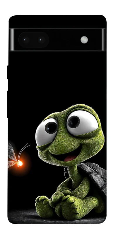 Чехол на Google Pixel 6a Funny turtle фото 1 из 1