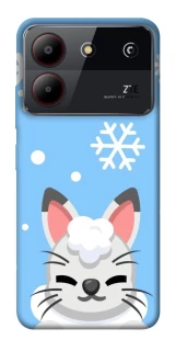 Чохол на ZTE Blade A54 4G Adopt Me Snow Kitty Smile фото 1 з 1