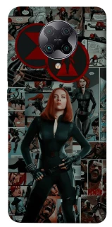 Чехол на Xiaomi Redmi K30 Pro / Poco F2 Pro Black Widow фото 1 из 1