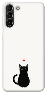 Чохол на Samsung Galaxy S21+ cat in love фото 1 Чохол на Samsung Galaxy S21+ cat in love фото 1 з 1