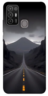 Чехол на ZTE Blade A52 Black mountains фото 1 из 1