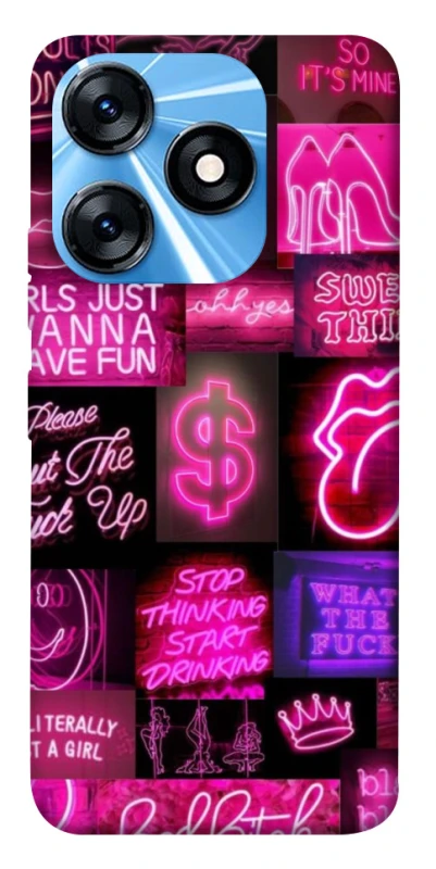 Чехол на TECNO Spark 10 Hot collage ver.9 фото 1 из 1