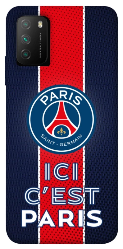 Чохол на Xiaomi Poco M3 FC PSG v1 фото 1 з 1