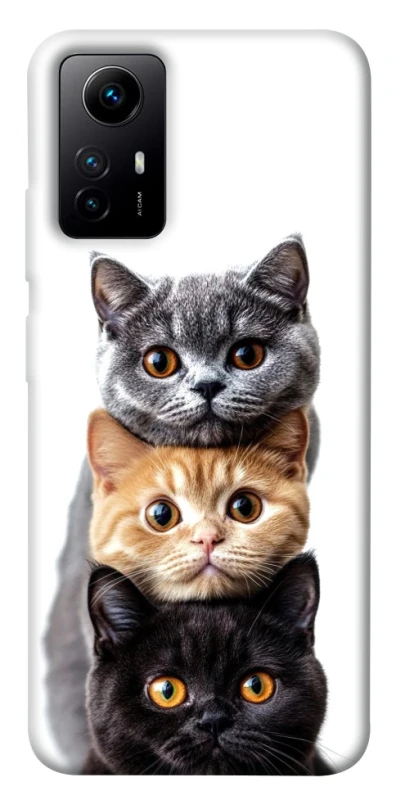 Чехол на Xiaomi Redmi Note 12S Красивые котики фото 1 из 1
