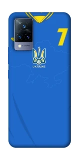 Чехол на Vivo V21 UA-Football ver.4 фото 1 из 1