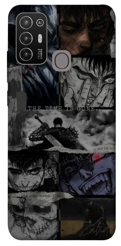 Чохол на ZTE Blade A52 Berserk collage ver.3 фото 1 з 1