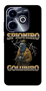 Чохол на Infinix Hot 40i Spioniro Golubiro фото 1 з 1