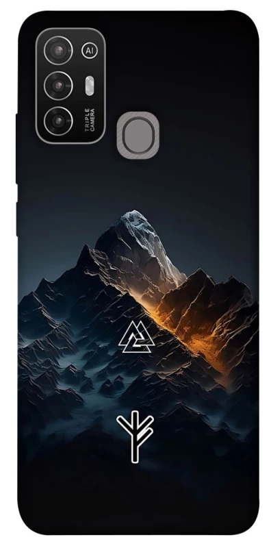 Чехол на ZTE Blade A52 Руны в горах фото 1 из 1