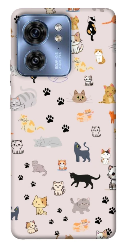 Чохол на Motorola Edge 40 Cat style ver.1 фото 1 з 1