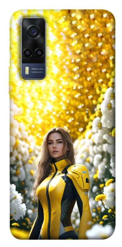 Чохол на Vivo Y53s Cyber space girl ver.2 фото 1 з 1