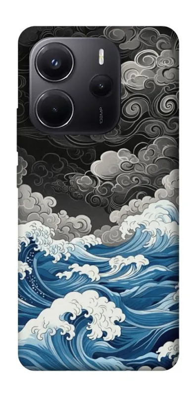Чехол на Xiaomi Redmi Note 14 5G Japan wave фото 1 из 1