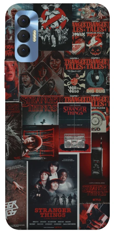 Чехол на TECNO Spark 8P Stranger Things ver.16 фото 1 из 1