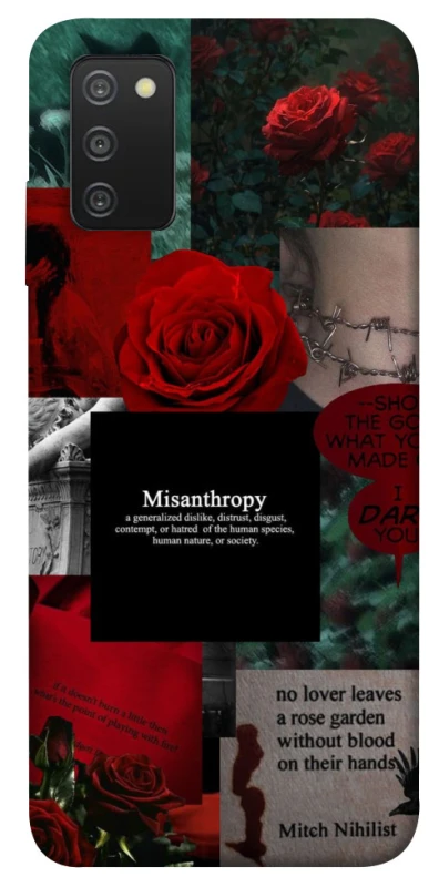 Чехол на Samsung Galaxy A03s Misanthropy фото 1 из 1