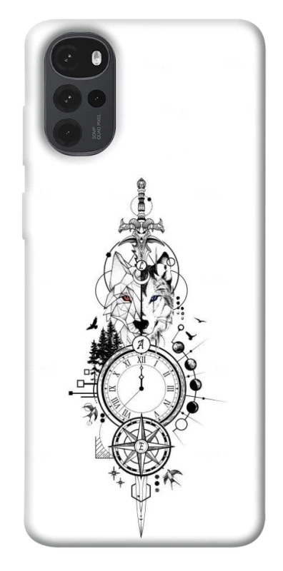 Чехол на Motorola Moto G22 Tattoo ver.8 фото 1 из 1