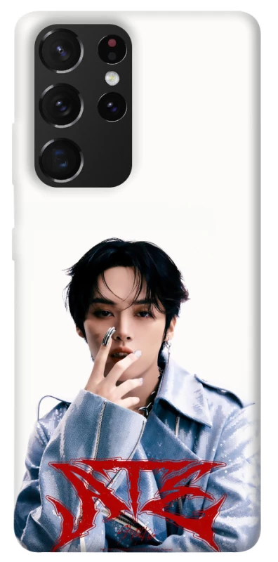 Чехол на Samsung Galaxy S21 Ultra Lee Know - Stray Kids фото 1 из 1