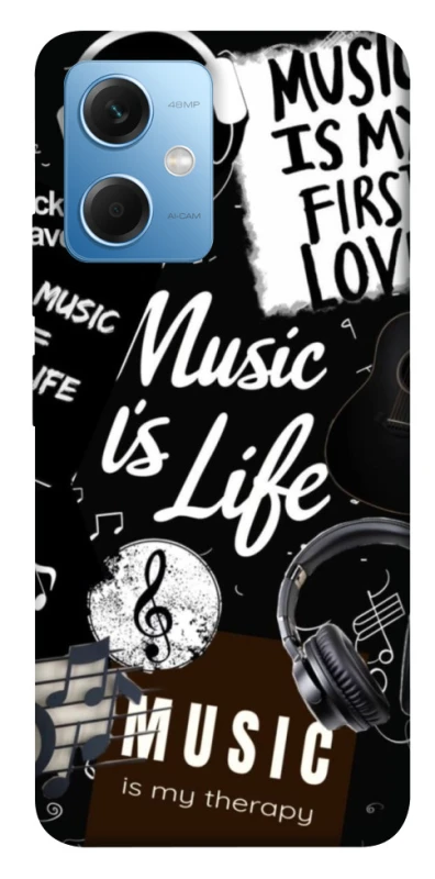 Чохол на Xiaomi Poco X5 5G Music is Life фото 1 з 1