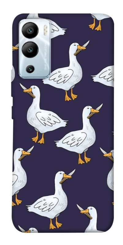 Чохол на Infinix Hot 12i Гуси з претензією фото 1 з 1