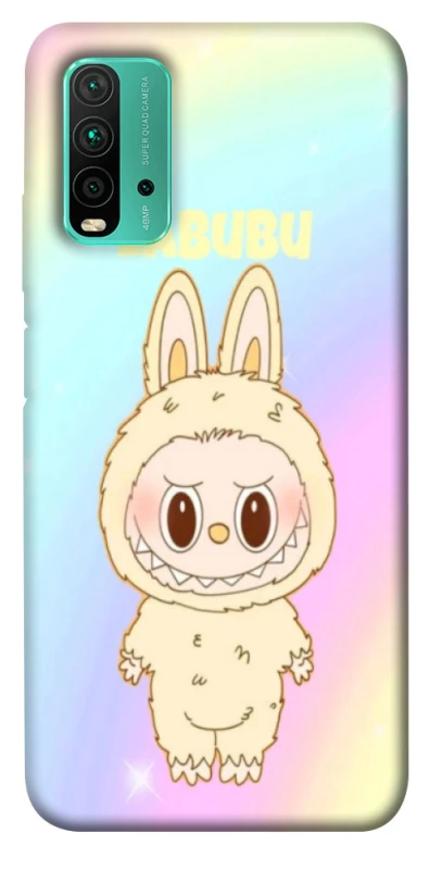 Чохол на Xiaomi Redmi Note 9 4G / Redmi 9 Power Fluffy Rainbow Labubu фото 1 з 1