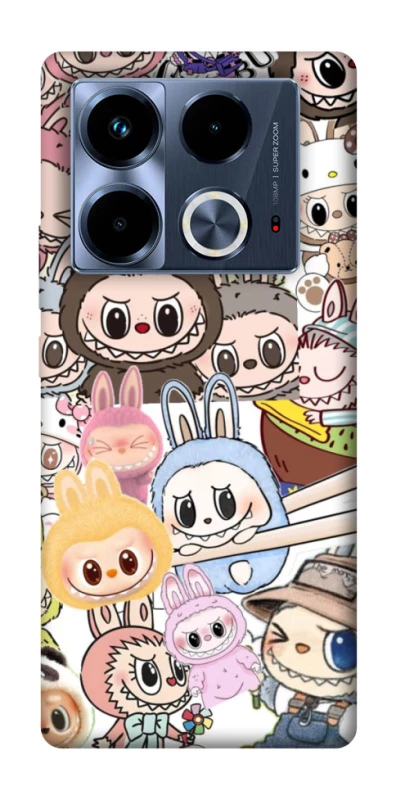 Чохол на Infinix Note 40 4G All Labubus фото 1 з 1