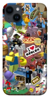 Чехол на Apple iPhone 14 Plus (6.7") Roblox collage ver.5 фото 1 из 1