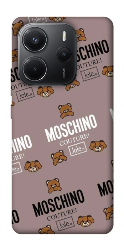 Чехол на Xiaomi Redmi Note 14 4G (Int. version) Moschino фото 1 из 1