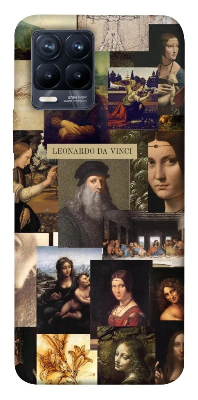 Чохол на Realme 8 Leonardo da Vinci фото 1 з 1