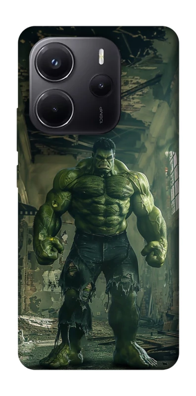 Чехол на Xiaomi Redmi Note 14 4G (Europe version) Angry Hulk фото 1 из 1