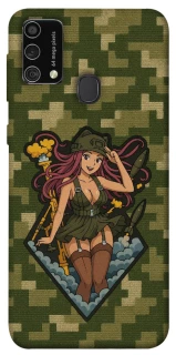 Чохол на Samsung Galaxy M21s Military Waifu фото 1 з 1