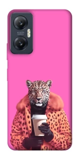 Чохол на Infinix Hot 20 5G Леопард з кавою фото 1 Чохол на Infinix Hot 20 5G Леопард з кавою фото 1 з 1