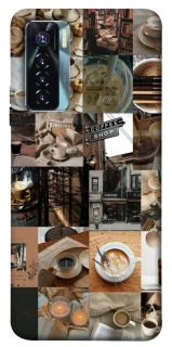 Чохол на TECNO Camon 17 Pro Coffee collage ver.3 фото 1 з 1