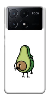 Чохол на Xiaomi Poco X6 Авокадо із сюрпризом фото 1 з 1