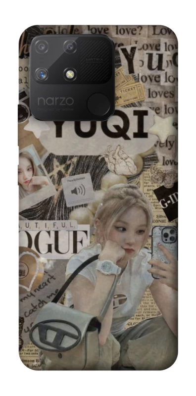 Чехол на Realme Narzo 50A Yuqi (G)I-DLE фото 1 из 1