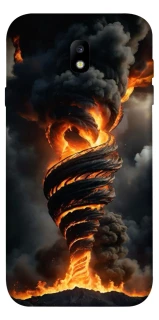 Чехол на Samsung J730 Galaxy J7 (2017) Огненный торнадо фото 1 из 1