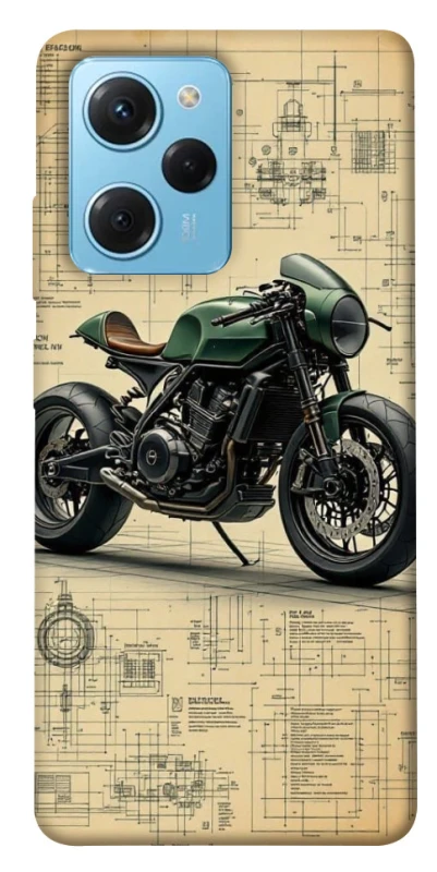 Чохол на Xiaomi Poco X5 Pro 5G Bike model фото 1 з 1