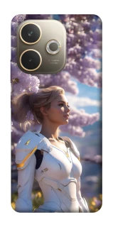 Чехол на Oppo A5 Pro 4G Cyber space girl ver.1 фото 1 из 1