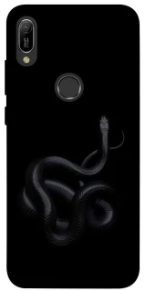 Чехол на Huawei Y6 (2019) Black snake фото 1 из 1
